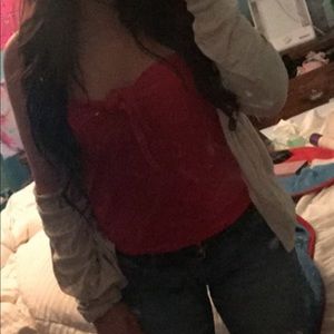 red tube top